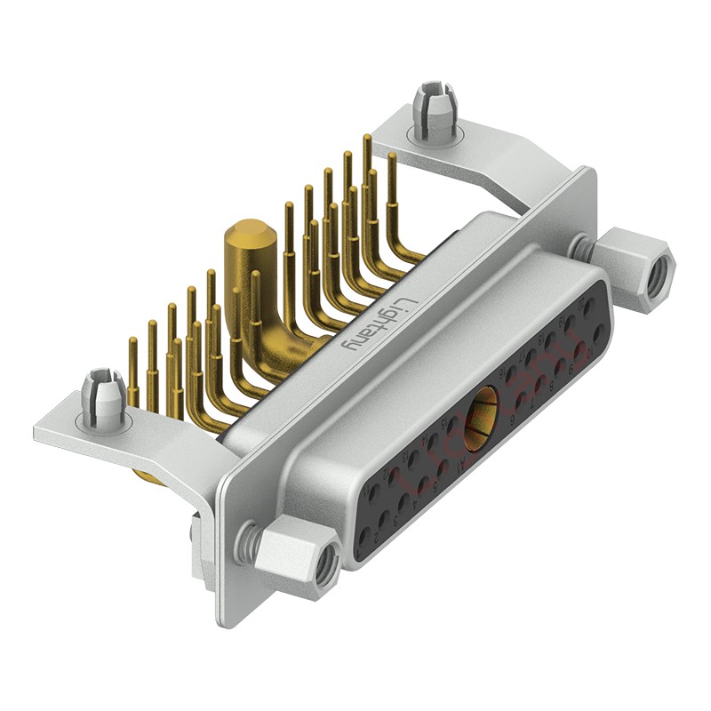 21W1母PCB弯插板/铆支架10.8/大电流40A