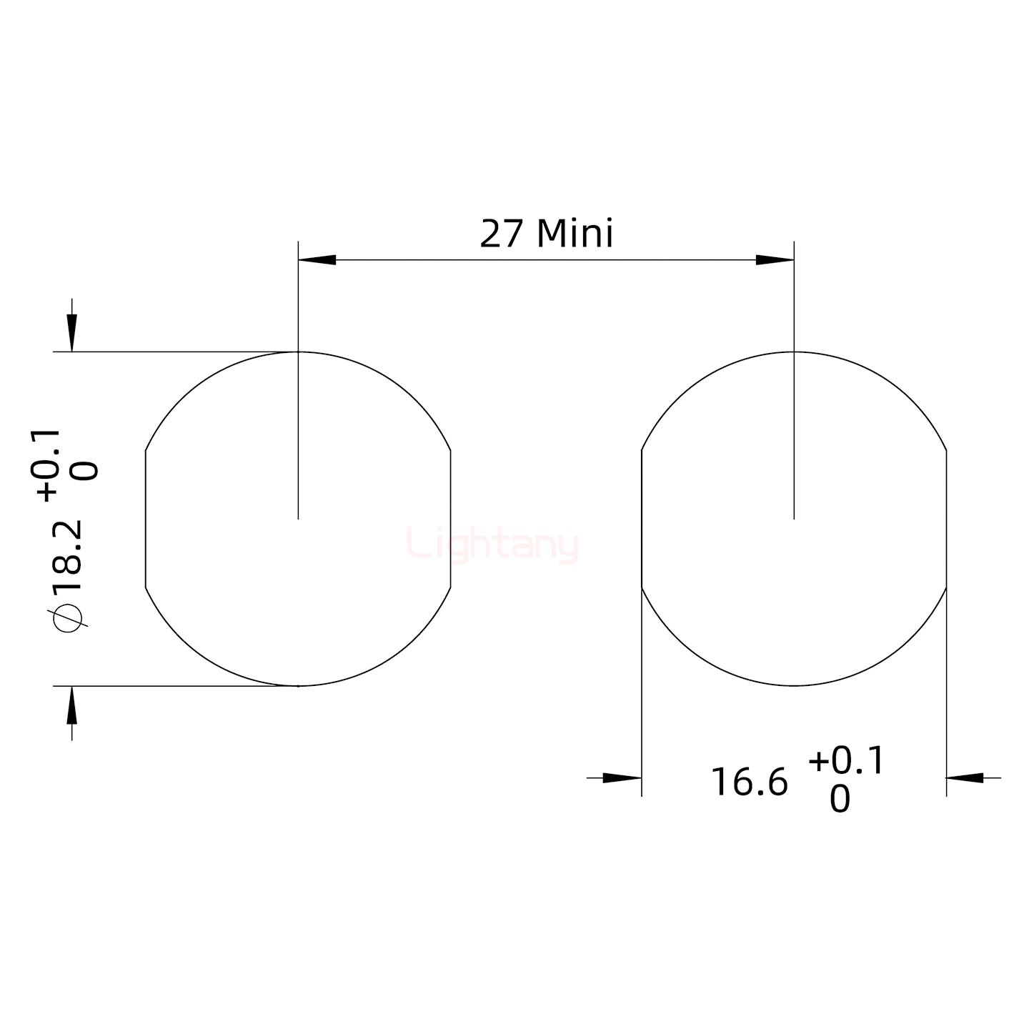 ECG.3B.009.CLL双螺母插座 焊线