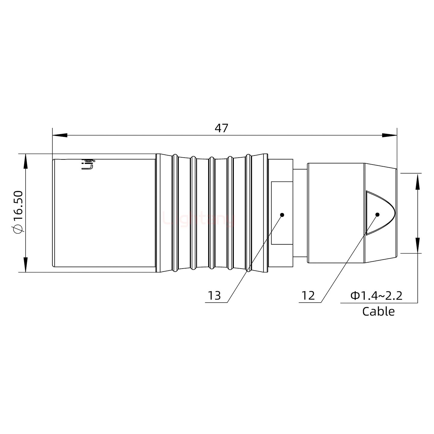 PHG.2B.005.CLLM21推拉自锁浮动插座