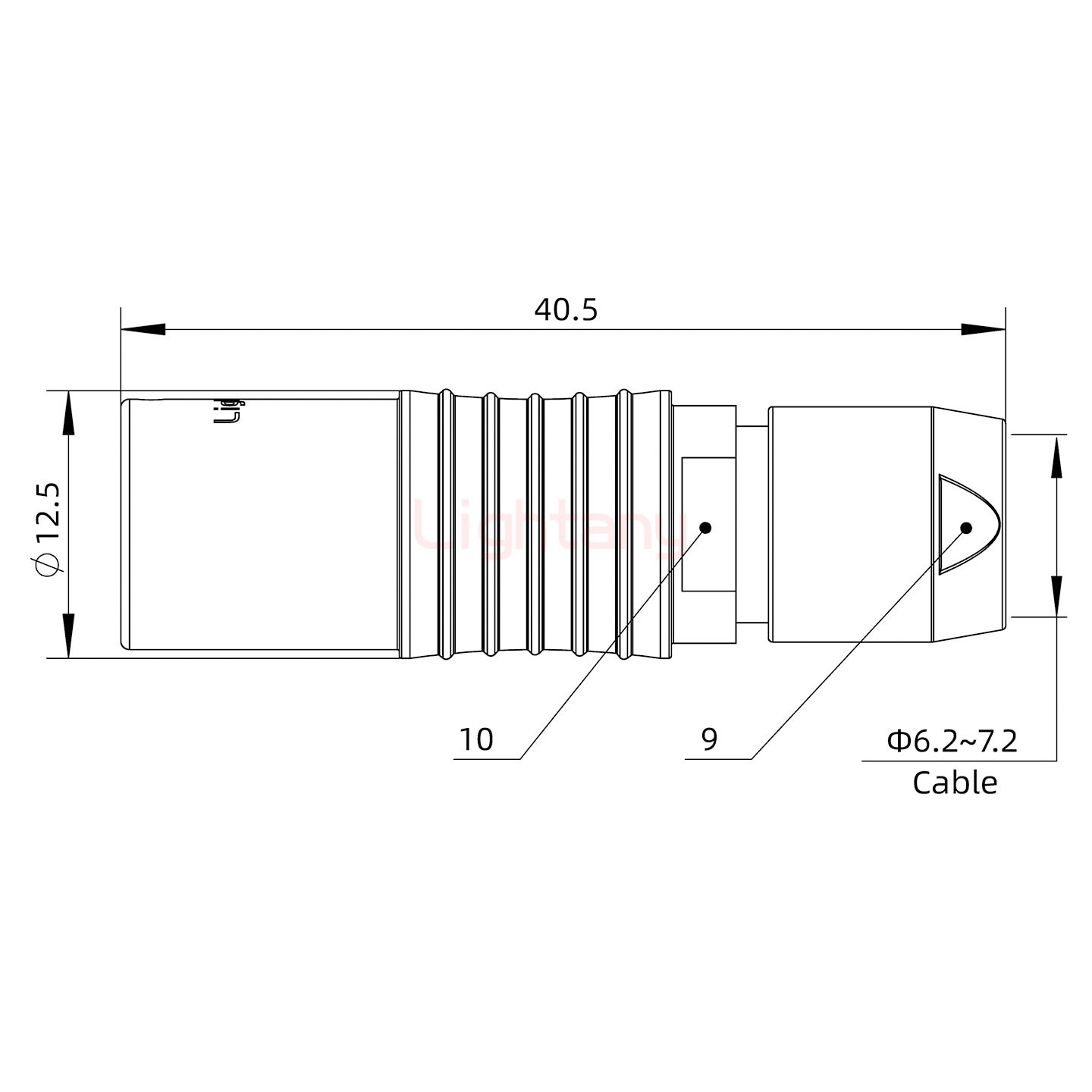 PHG.1B.004.CLLD72推拉自锁浮动插座