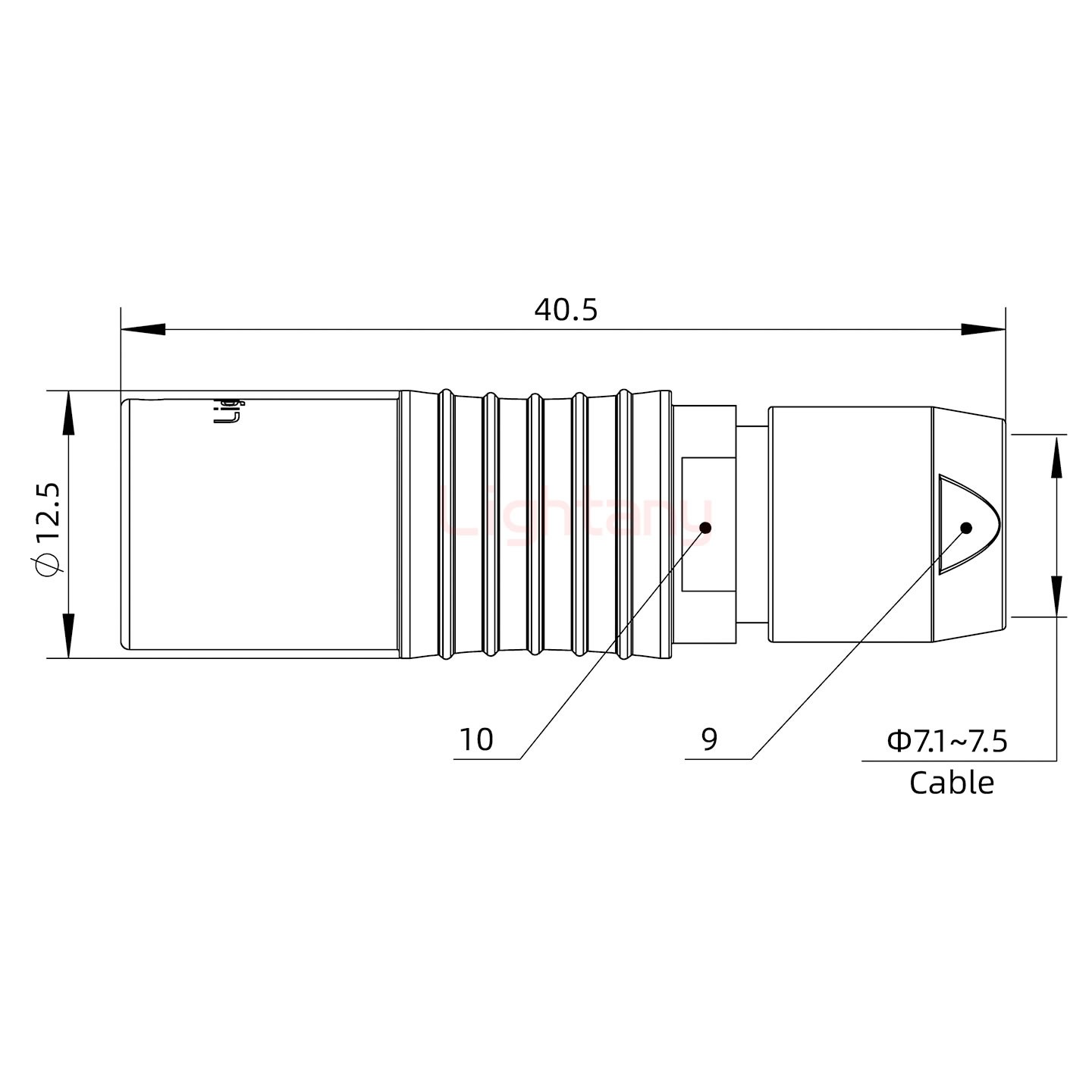 PHG.1B.005.CLLD76推拉自锁浮动插座