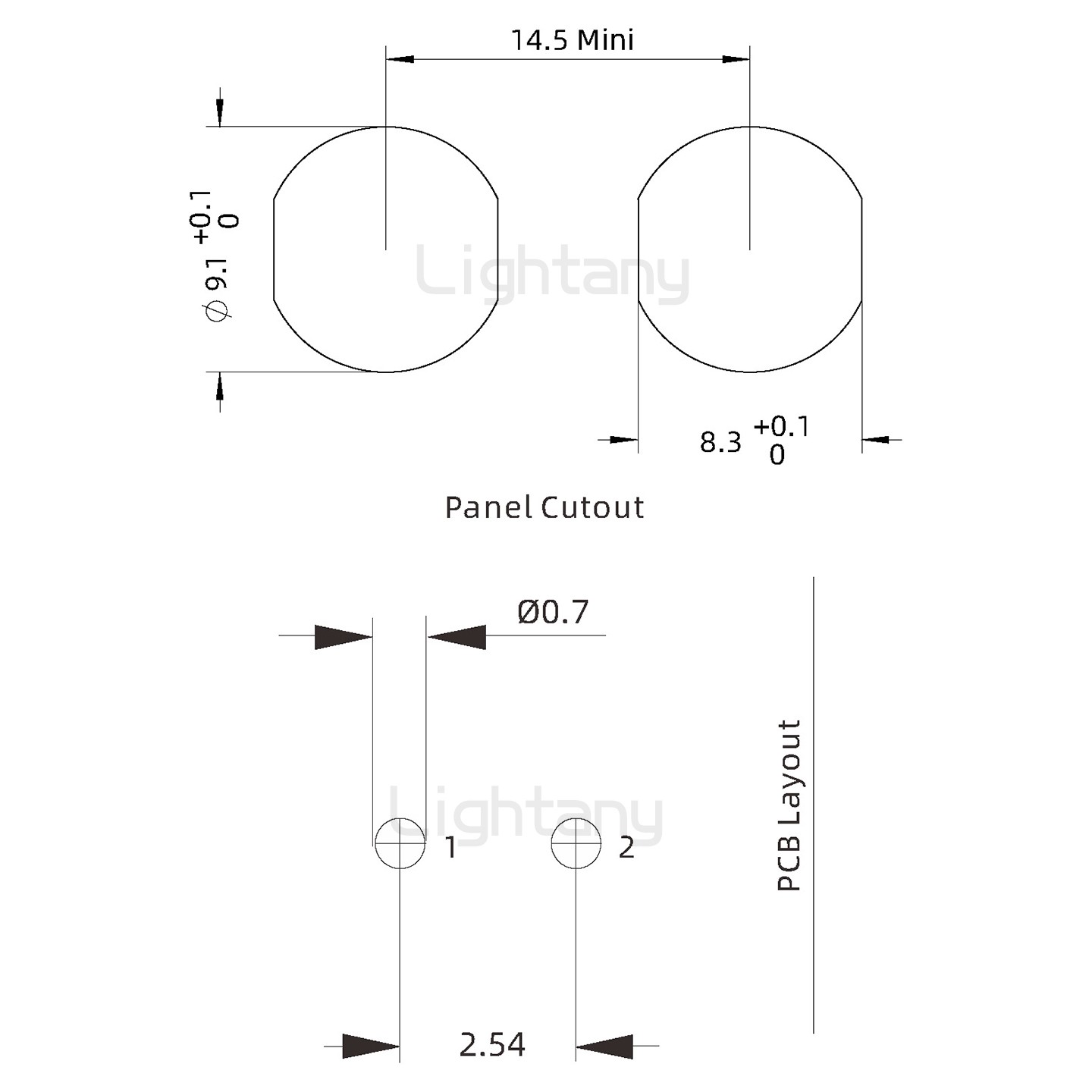 EEG.0B.002.CLV推拉自锁前螺母插座 弯插板