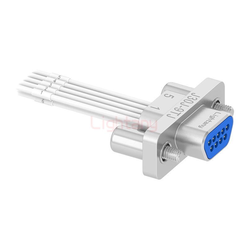 J30J-9公光孔压接基本型+L型组件