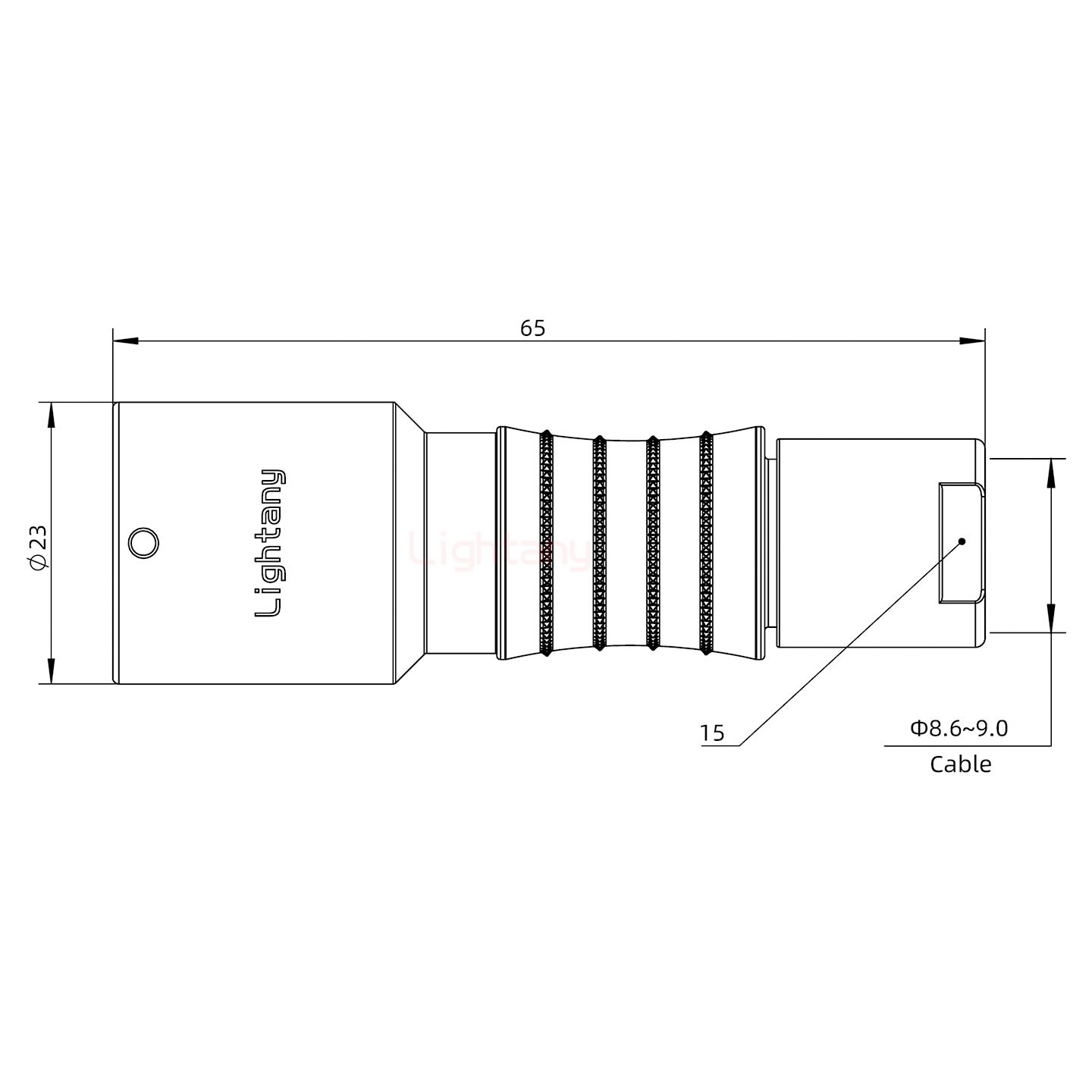 PHG.3K.020.CLLC90推拉自锁浮动插座