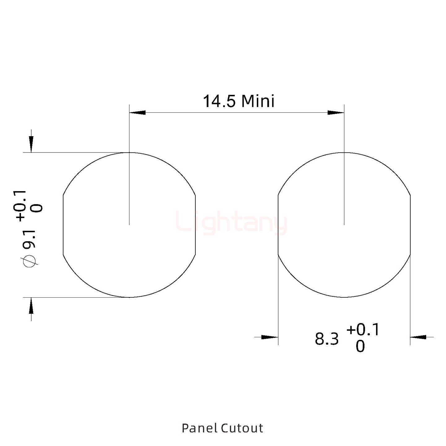 HHG.0B.005.CLLP推拉自锁后螺母插座 水密封