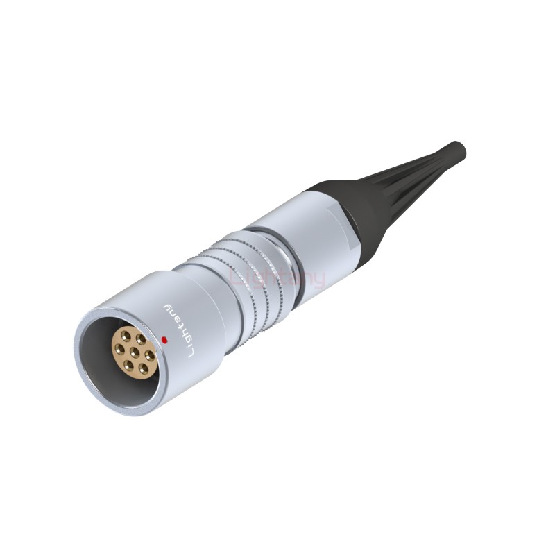 PHG.2K.007.CLLC25Z推拉自锁带护套浮动插座