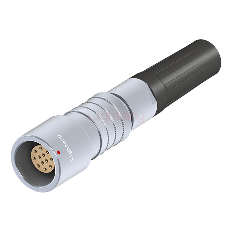 PHG.3K.012.CLLK13Z推拉自锁带护套浮动插座