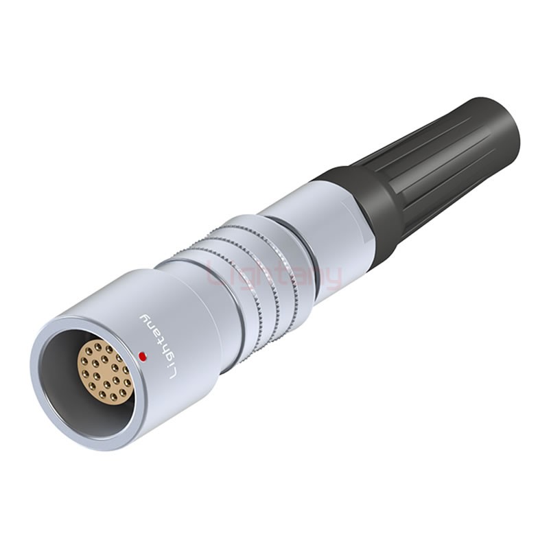 PHG.3K.018.CLLK11Z推拉自锁带护套浮动插座