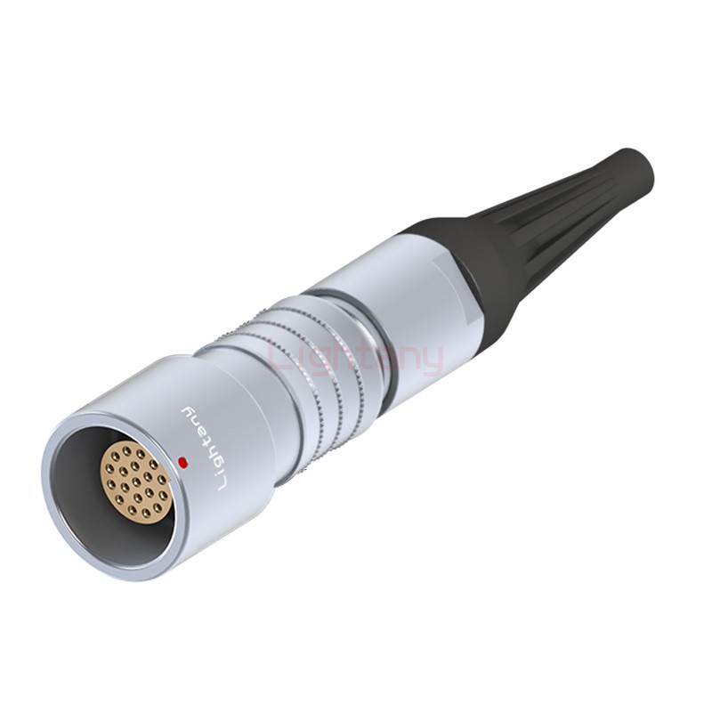 PHG.2K.019.CLLC45Z推拉自锁带护套浮动插座